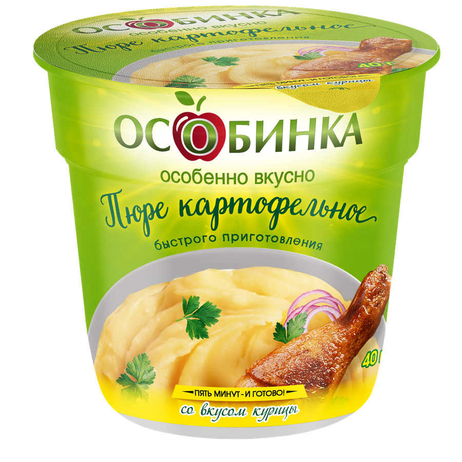 Пюре быстрого приготовления в стакане_курица